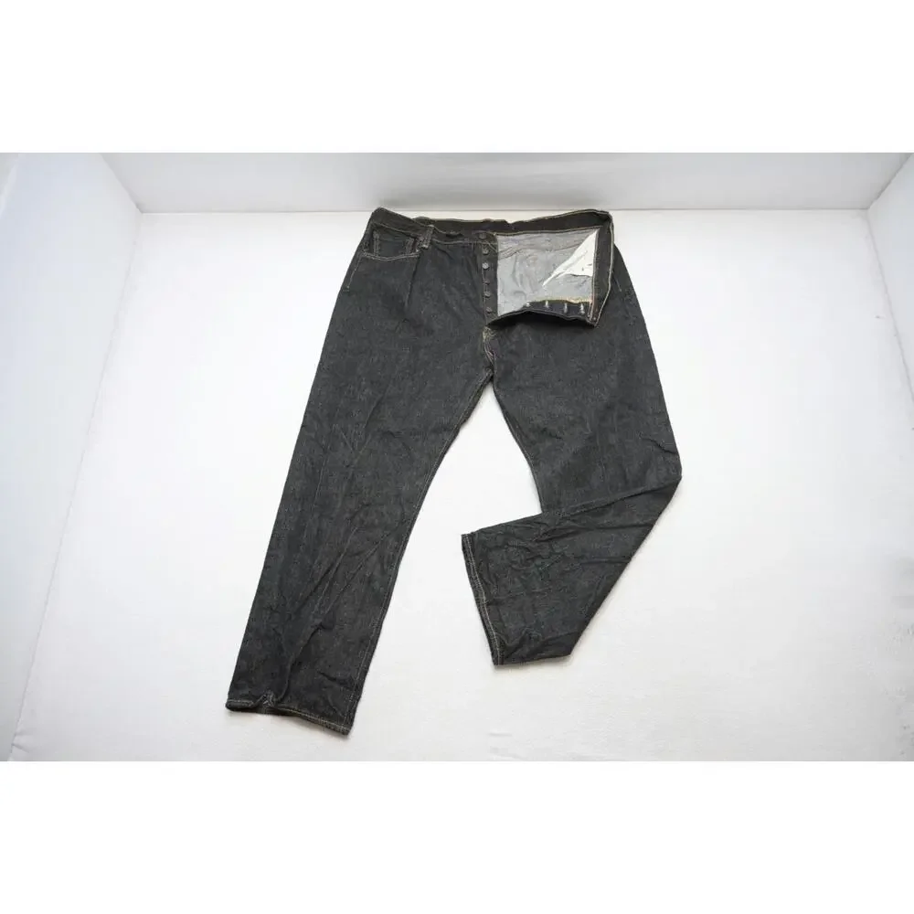 Vintage Levis 501 Double XX Straight Rugged Button Fly Jeans 42‎ x 31 Tag(44x32)